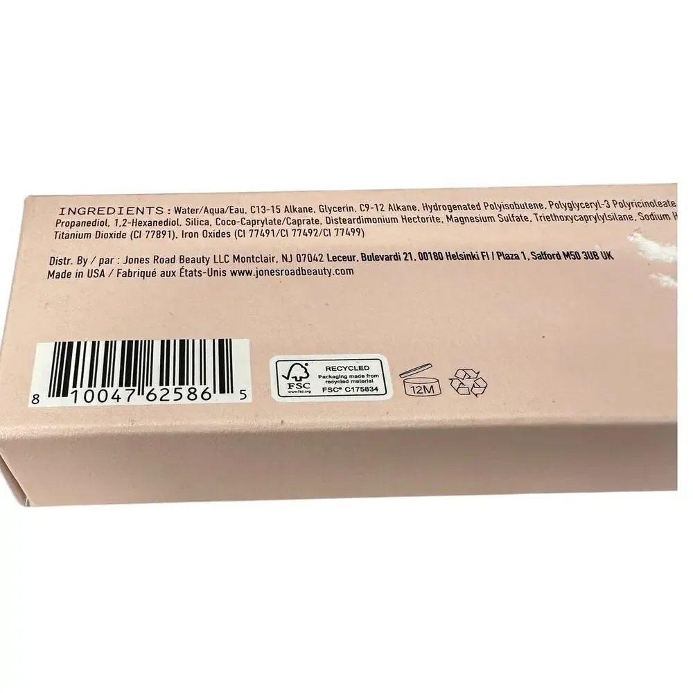Jones Road Just Enough Tinted Moisturizer Alabaster 50ml Brand New in Box